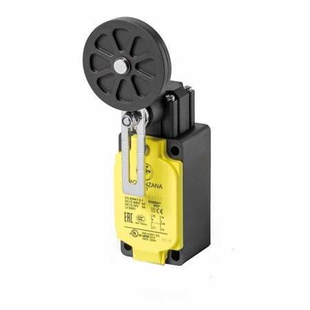Automation Systems Interconnect Roller/Lever Limit Switch, 50 mm Roller, Adjustable Lever Length, 1NC-1NO Snap Action Contacts, NPT FTNG140-Z11N